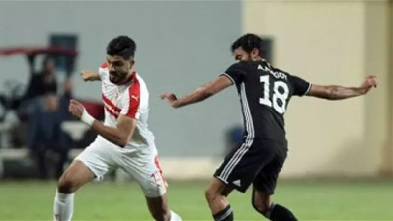 طارق حامد يهز شباك الجونة بهدف صاروخي