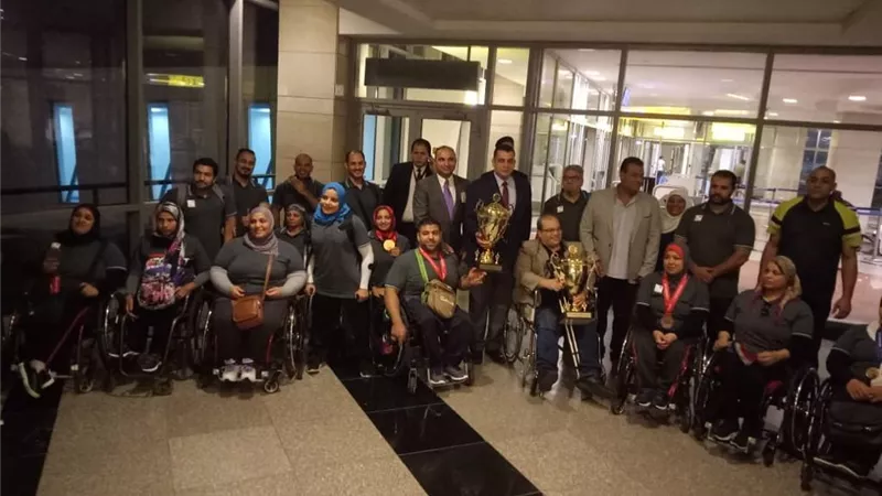 وزارة الرياضة تستقبل منتخب مصر البارالمبي المشارك ببطولة العالم لرفع الاثقال بكازاخستان
