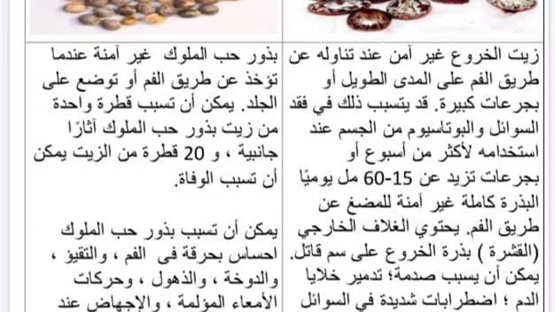 سموم الإسكندرية يحذر من تناول زيوت وحبوب التخسيس تسبب الوفاة