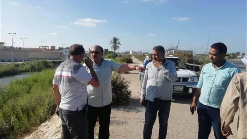 رئيس محافظات القناة يتابع عودة مياه الشرب في بورسعيد .صور