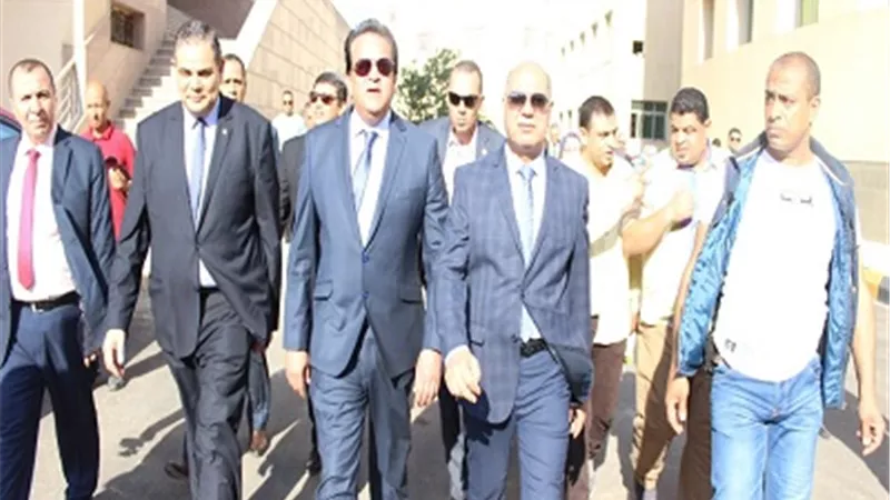 التعليم العالي تفتتح منشآت تعليمية وبحثية جديدة بجامعة كفرالشيخ..صور