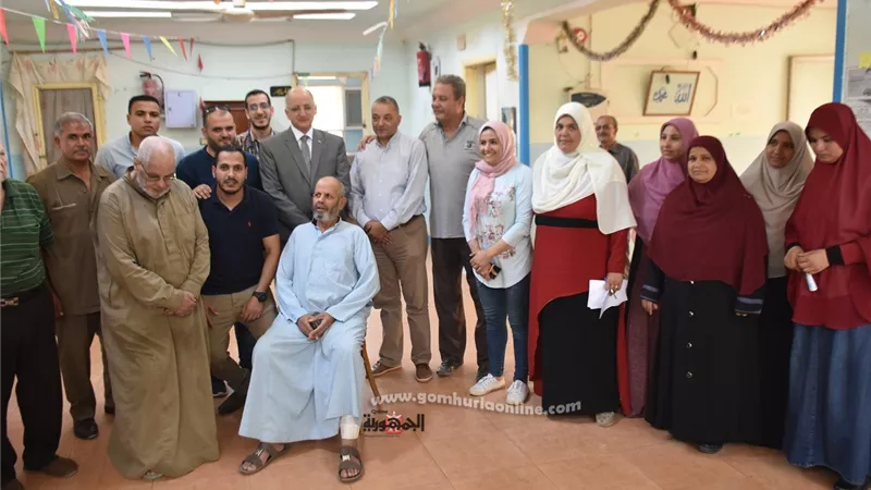 جامعة السادات تنظم قافلة طبية مجانية لدار المسنين بالسادات