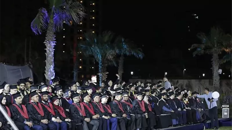 الأكاديمية العربية للعلوم والتكنولوجيا والنقل تحتفل بتخريج الدفعة رقم 44 من طلبة كلية الدراسات العليا في الإدارة