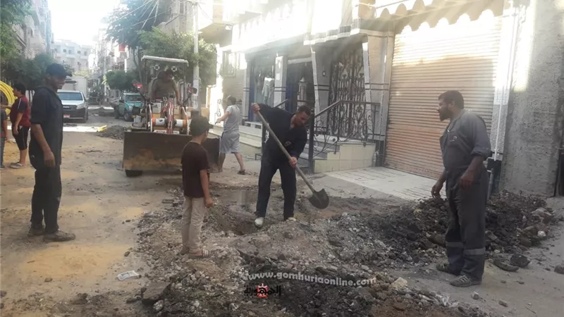 ضخ الغاز الطبيعى بالمنطقة ٣ خلال ١٠ ايام فى ببلا