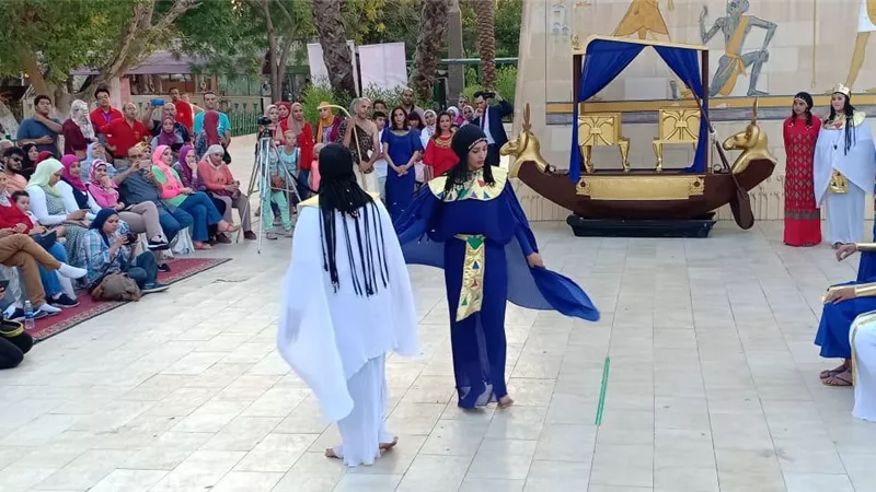القرية الفرعونية تحتفل بذكرى ثورة يوليو بفتح متحف 