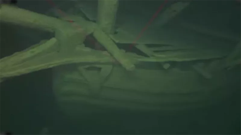 العثور على سفينة غامضة في قاع بحر البلطيق