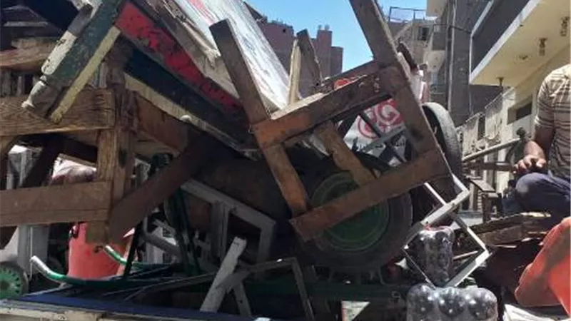تحرير 545 مخالفة إشغال في أسيوط خلال اسبوع ..صور
