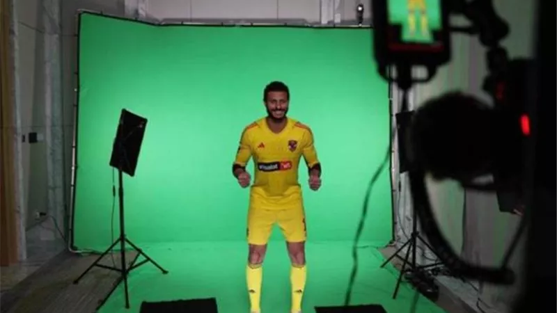 جلسة تصوير للاعبى الاهلى قبل مواجهة الاتحاد بالمونديال