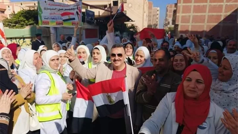 وكيل ادارة هيها يشيد بمشاركة ابناء التربية والتعليم في الانتخابات