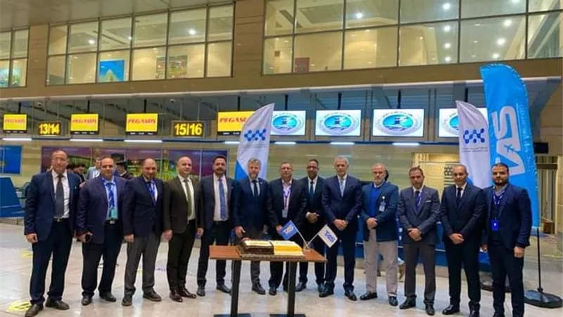 مطار برج العرب يستقبل أولى رحلات شركة بيجاسوس التركية