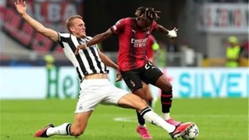 دورى الابطال .. تشكيل مباراة ميلان ونيوكاسل