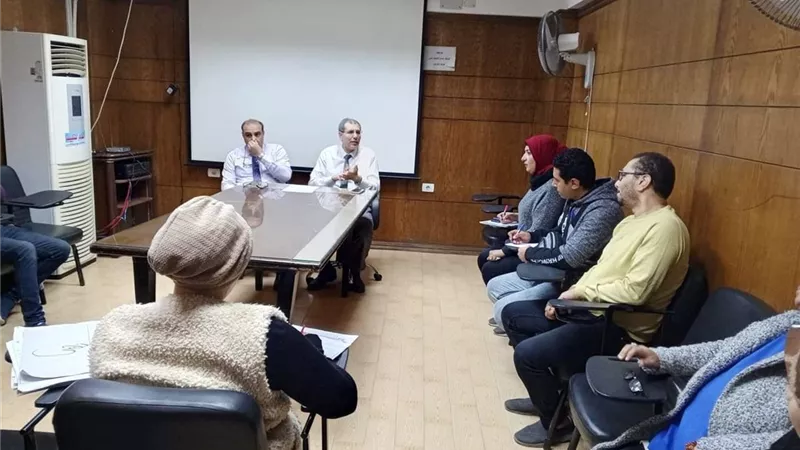 صحة المنيا تعقد اجتماع للجنة السلامة والصحة المهنية