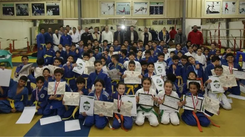 نادى جرين هيلز يكرم 29 لاعب من أبطال الجمهورية بالجودو.. بالأسماء