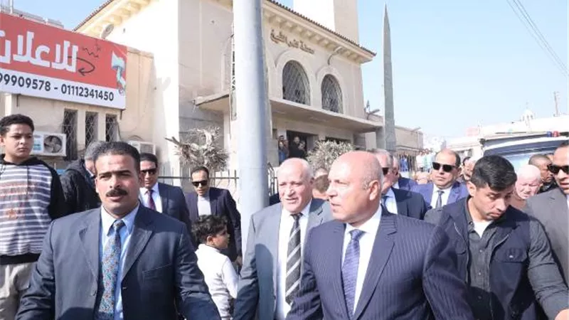 وزير النقل يوجه بالتطوير محطة سكك حديد كفر الشيخ