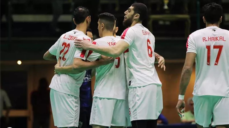 الزمالك يكتسح مصر للبترول بثلاثية نظيفة في دوري الطائرة