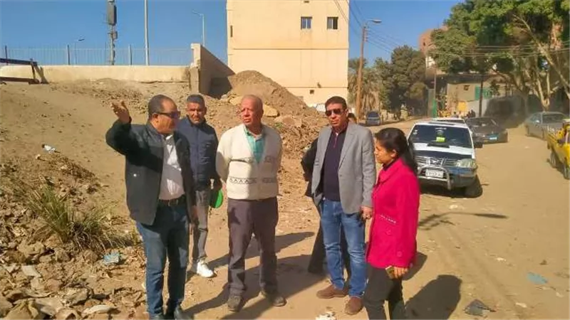 تمهيد وتطوير شارع المحطه بحى شرق بمركز سمالوط