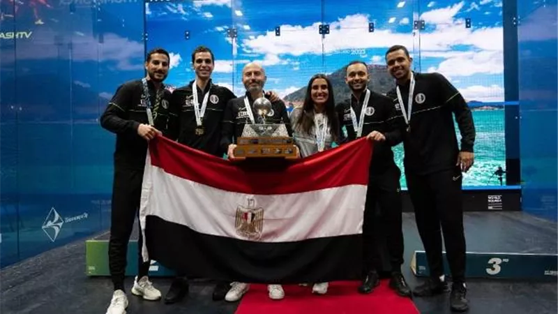 منتخبنا الوطنى للإسكواش بتوج بكأس العالم للفرق