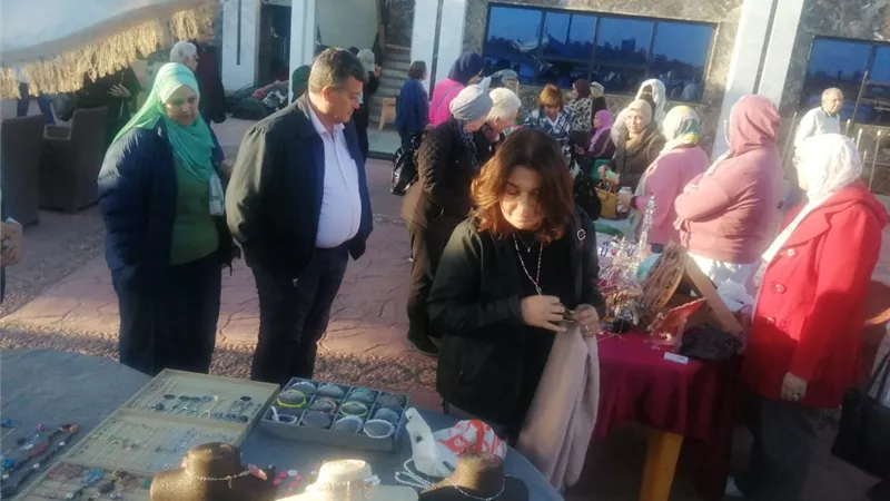 جوله سياحيه ببنى سويف لأعضاء نادي الجزيرة