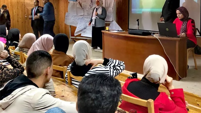 إنطلاق تنفيذ البرنامج الرئاسي (مودة) بكليه أداب جامعة كفر الشيخ
