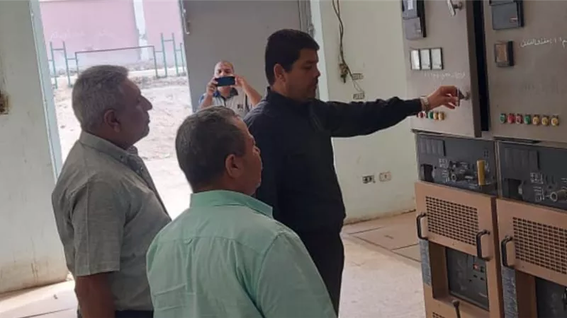 رئيس جهازالمنيا يؤكد على التزامه بتحسين خدمات المياه والصرف الصحي