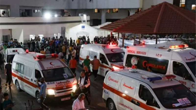الصحة العالمية: مستشفى الشفاء في غزة يشبه 