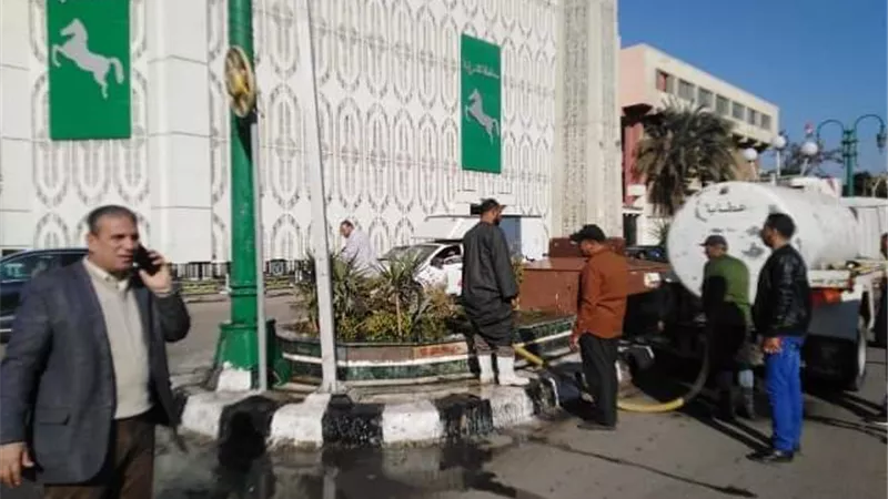 حملات نظافةورفع إشغالات في الشرقية