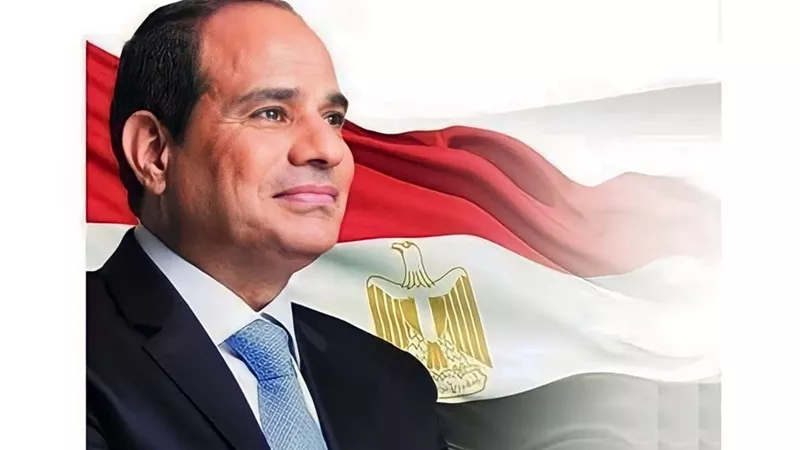 هشام أمنة يهنئ الرئيس عبد الفتاح السيسي لفوزه بالانتخابات