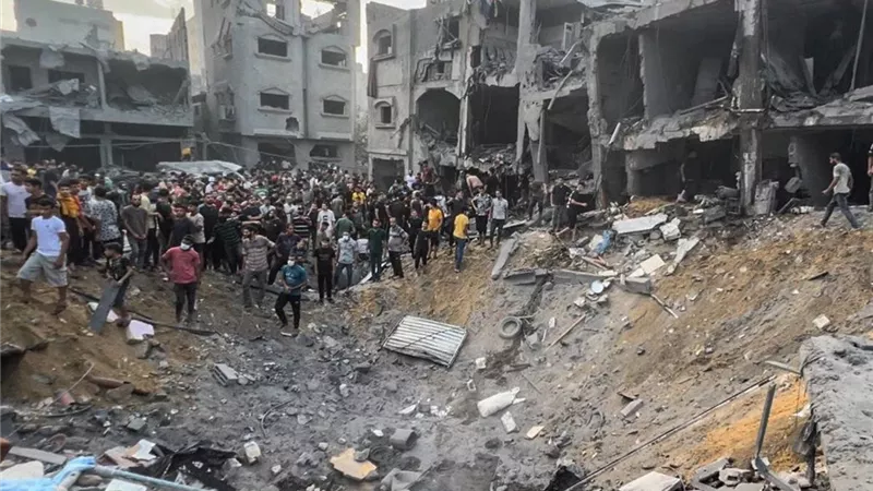 الصحة في غزة: مقتل 10 على الأقل بغارة إسرائيلية على جباليا