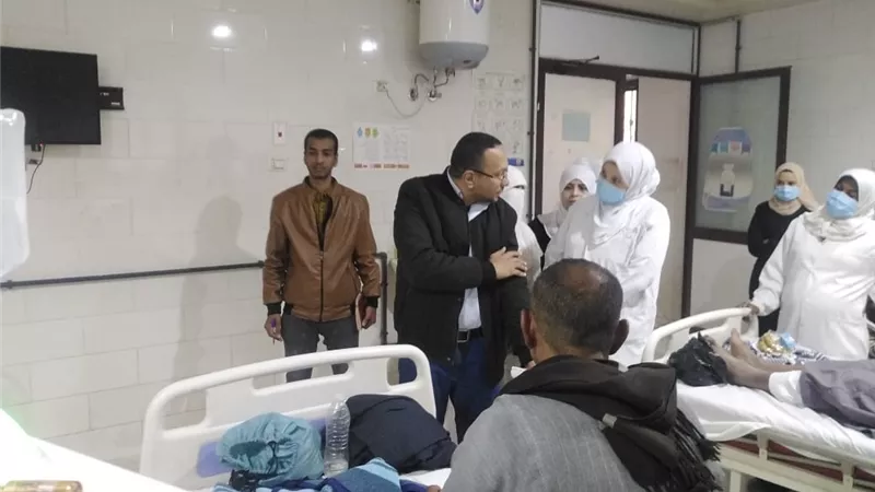 مرور علاجي موسع علي مستشفيات صدر وحميات قنا