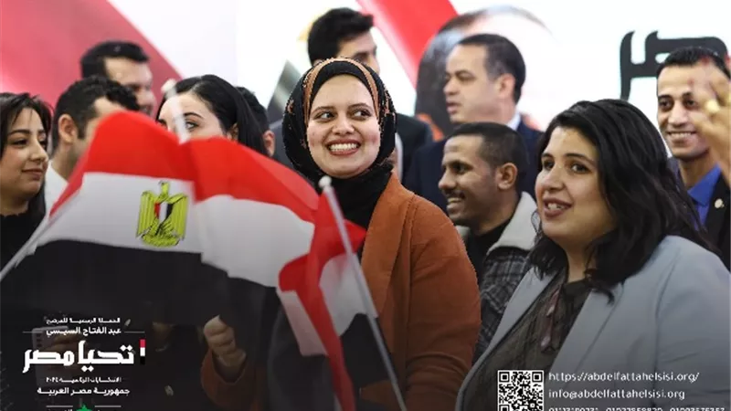عقب إعلان فوزه برئاسة الجمهورية.. لقطات من احتفالية الحملة الانتخابية للمرشح عبدالفتاح السيسي