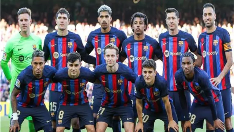 تشكيل برشلونة المتوقع لمواجهة ألميريا بالدوري الإسباني