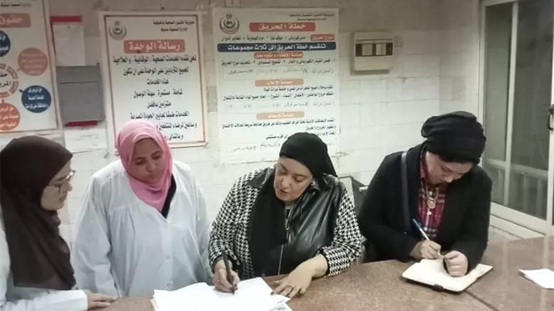 إحالة فريق النوبتجية بوحدة الحامول للتحقيق