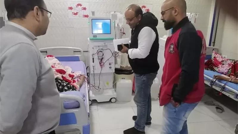 لجنة موسعة لتقييم وحدات الغسيل الكلوى الخاصة بقنا