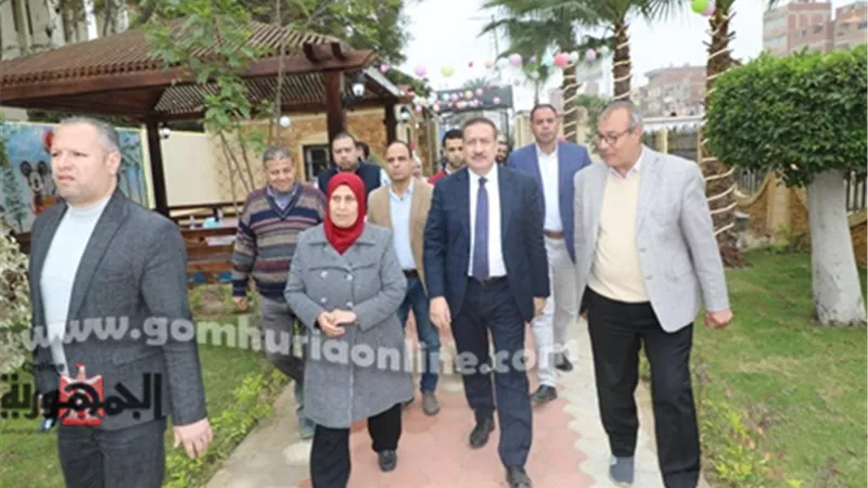 محافظ المنوفية يتفقد تطوير محيط الجامعة الأهلية