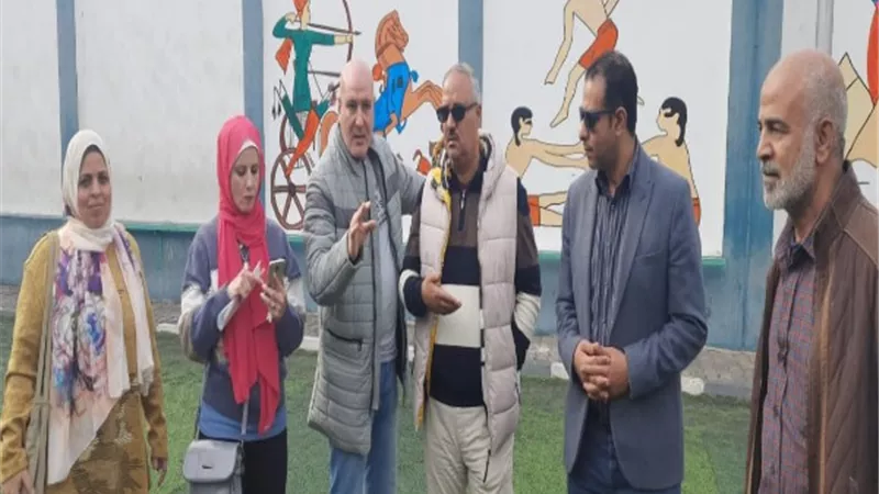 الصبروط يتفقد برنامج الفنون التراثية لطلائع القليوبية بعزيز وبدوى
