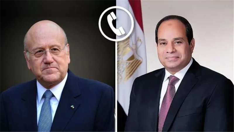 رئيس الحكومةاللبنانية يهنئ الرئيس السيسى بفوزه بفترة رئاسية جديدة