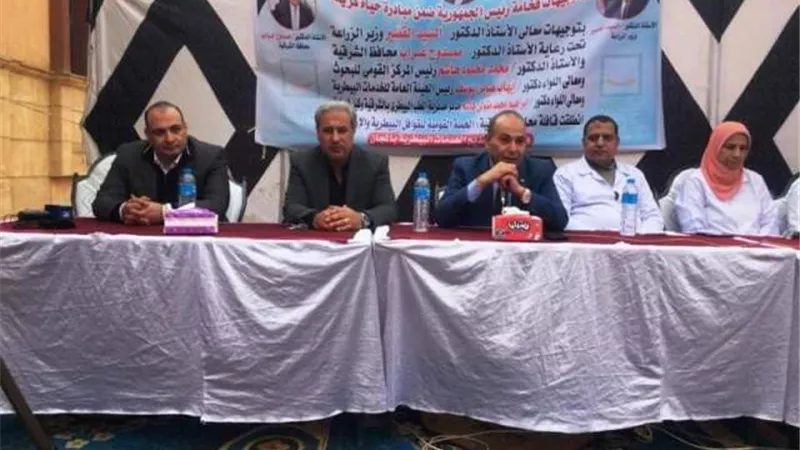 قافلة طبية علاجية بيطرية مجانية بالزقازيق