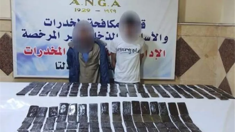 قبل توزيع الصنف.. ضبط عنصرين إجراميين بـ الشرقية والدقهلية