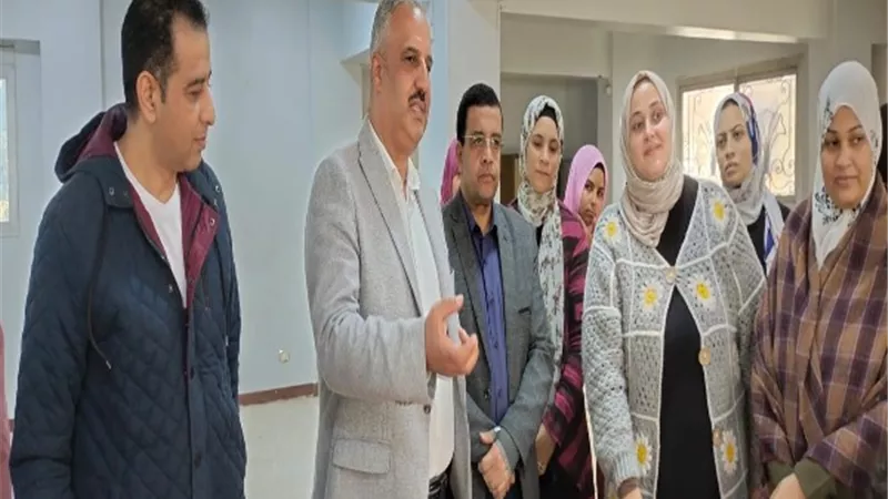 الصبروط يتفقد الدورة التدريبية 