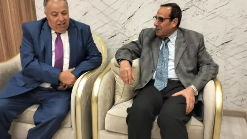 محافظ شمال سيناء يستقبل السفير الجزائري بالعريش