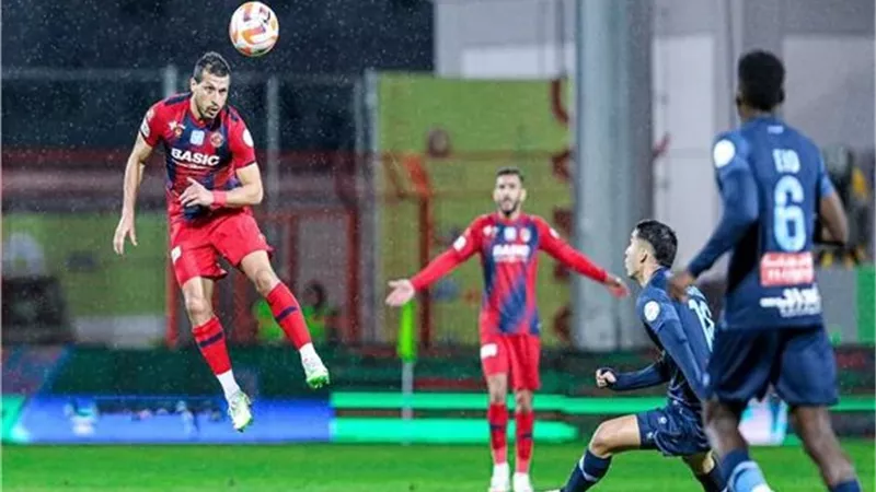 بمشاركة طارق حامد.. ضمك يكتسح الطائي بثلاثية فى الدوري السعودي