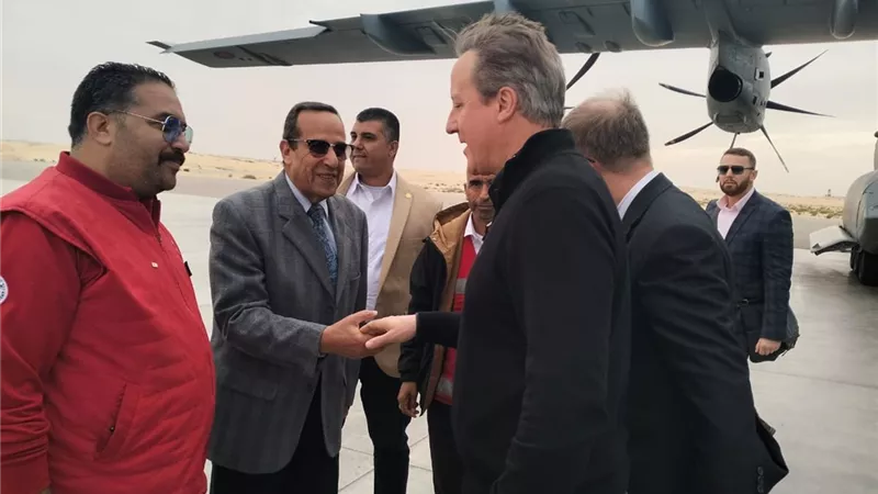 محافظ شمال سيناء يستقبل وزير الخارجية البريطاني