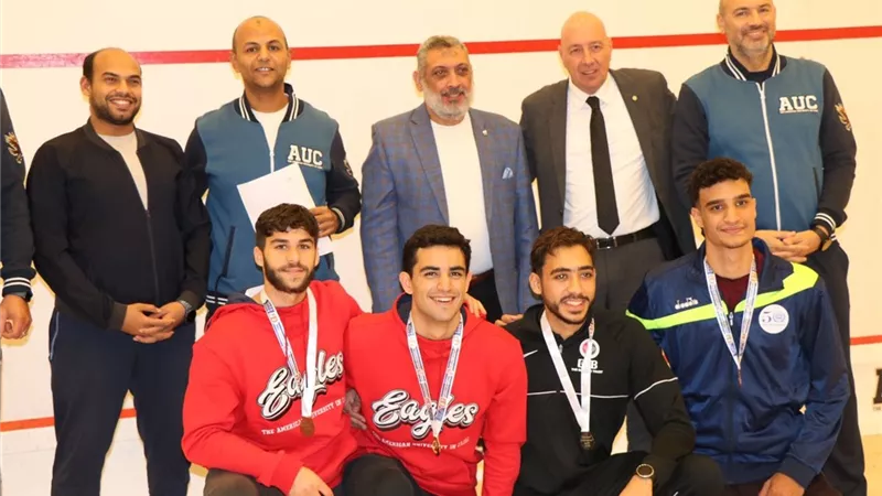 إعلان نتائج بطولة الإسكواش للجامعات والمعاهد العليا المصرية