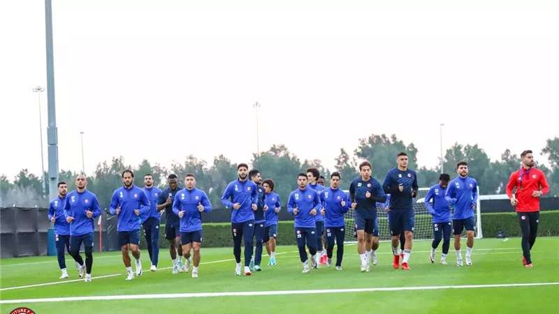 فيوتشر يختتم مرانه الأول بالإمارات استعدادا لبيراميدز فى السوبر
