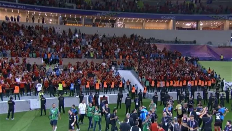 شاهد .. تحية لاعبى الاهلى للجماهير عقب التتويج بالبرونزية