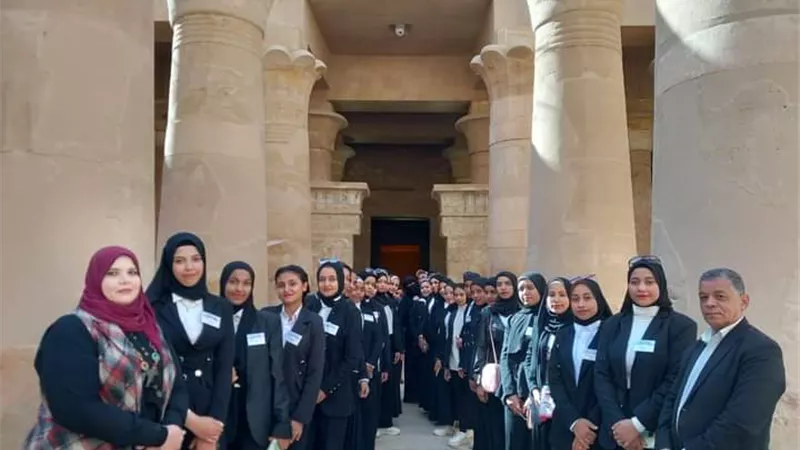 موط الثانوية للبنات بالداخلة تختتم رحلتها العلمية