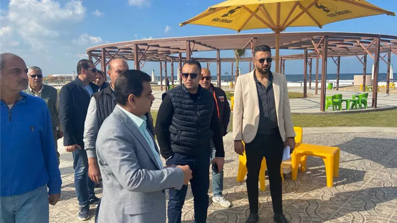 مسئولو الوزراء والإسكان يتابعون تنفيذ المشروعات بدمياط الجديدة