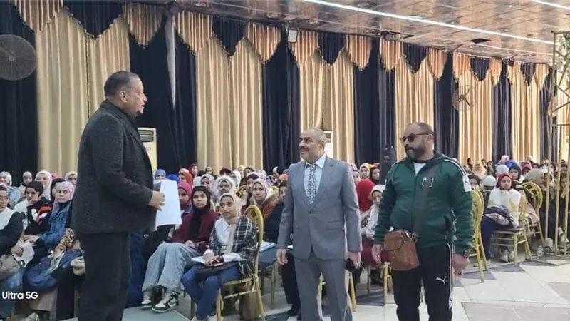 ختام القوافل التعليمية بمركز ديرمواس