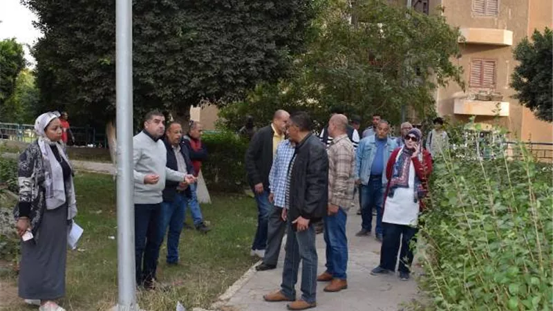جهاز الشيخ زايد يكشف عن أحدث أعمال الزراعة والتجميل بالمدينة صور