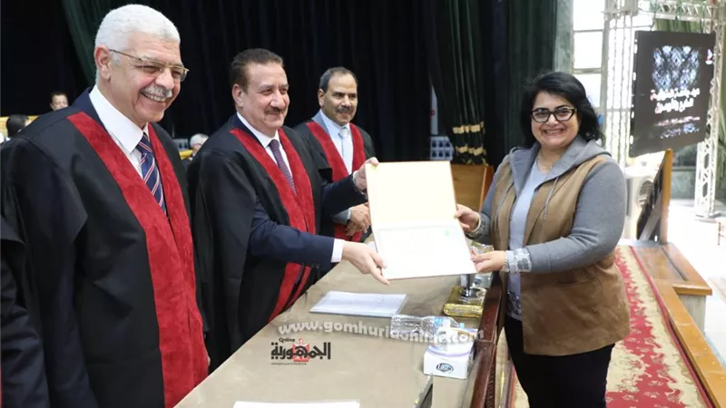 المحافظ والقاصد يشهدان الاحتفال بالعيد الـ 47 لجامعة المنوفية